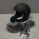 Youth Dirt Bike Helmet DOT Certified - Full Face Motorcycle Helmet for Off-Road, ATV, Street Riding, Includes Adjustable Goggles & Protective Gloves Medium