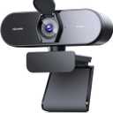 4K Webcam for PC with PDAF & CDAF Dual-autofocus, Ultra 4K HD, 2 Noise Reduction Mics, Auto Light Correction, USB-A, Privacy Cover, 79FOV, Streaming Camera for PC, Mac, Laptop, Video Calls