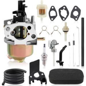 AUTOKAY Gx160 Gx200 Carburetor Carb for Champion Power Equipment CPE 3000W 3500W 4000 Watt 6.5HP Honda Gx120 GX168 5.5Hp 6.5Hp for DG2900 DG3000 2900 3000 Watts 5.5HP 6.5HP 163CC Generators