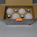 Sylvania ECO LED Light Bulb, A19 60W Equivalent, Efficient 9W, 7 Year, 750 Lumens, 2700K, Non-Dimmable, Frosted, Soft White - 8 Pack (40821)