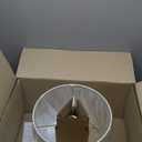 Adesso Antique Brass Floor Lamp with Off-White Linen Shade  Adjustable Arm, 3-Way Switch, Accent Lighting for Bedroom, Living Room, or Home Office, 60 Tall