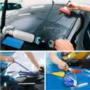 DIYSELF Window Tint Kit for Cars, 45 Pcs Vehicle Glass Protective Film Wrapping Set, Squeegee for Vinyl, Vinyl Wrap Tools, Window Tint Tools, Car Film Kit