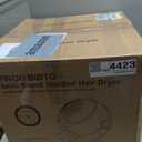 Hooded Hair Dryer, Professional Standing Hair Dryers Hooded with Time Setting, Touch Controls and 3 Temperature Settings, Sit Under Hair Dryer, Height Adjustable for Salon and Home Use
