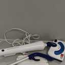 Professional Steam Mop Cleaner, 1300W Floor Steamer with Detergent Chamber, 25S Heat Up, Lightweight Steamer for Cleaning with 2 Washable Pads, Safe for Tiles, Upholstery, Carpet, Hardwood, Blue