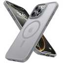 TORRAS Magnetic Shockproof for iPhone 16 Pro Max Case, Fit for MagSafe Grey