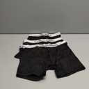 Calvin Klein Men's Steel Micro 3-Pack Boxer Briefs (Medium, Black/Black/Black)