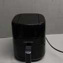 CHEFMAN 2 Qt Mini Air Fryer  Digital Space-Saving Compact Air Fryer with Nonstick and Dishwasher Safe Basket, Quick & Easy Meals in Minutes, Features Digital Timer and Shake Reminder  Black