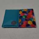 Cool Coolers by Fit & Fresh 2 Pack Soft Ice, Flexible Stretch Nylon Reusable Ice Packs for Lunch Boxes & Coolers, Prism & Cobalt (Standard)