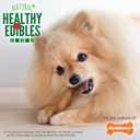 Nylabone Healthy Edibles Natural Dog Chews Long Lasting Bacon Flavor Treats for Dogs, X-Small/Petite (8 Count) (6.2 Ounce (Pack of 1))