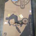 Freestyle BMX Bike, 18 20 Inch Kids Bicycle for 5-13 Years Old Kids and Beginner Level Rider, Multiple Colors (Black with Blue Tires)