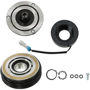 labwork A/C Compressor Clutch Coil Assembly Kit Replacement for Chevy Silverado 1500 4.8L 5.3L 6.0L 6.2L 2002-2013