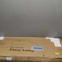 ShineMuse Arc Floor Lamp,74" Tall Floor Lamps,Vintage Floor Lamp Gold & Black Arched Pole Design,15W Dimmable RGB Bulb(LED) Included