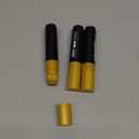 Coogert 3Pcs Black Jumbo Poster Markers, 15MM Thick Permanent Acrylic Graffiti Markers, Wide Tip Paint Marker for Canvas, Posters Board, Fabric, Window, Glass, Wood, Teachers,Banner painting supplies, Gold 