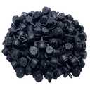 100 Pcs Adjustable Irrigation Drippers Sprinklers 1/4 Inch Emitter Dripper Micro Drip Irrigation Sprinklers for Watering System, Black.