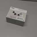 8Bitdo Ultimate 2 Bluetooth Controller with TMR Joysticks, Switchable Hall Effect/Tactile Triggers, Vibration, Motion Control, RGB Fire Ring and Back Buttons for Switch/Switch 2 & Windows PC - White