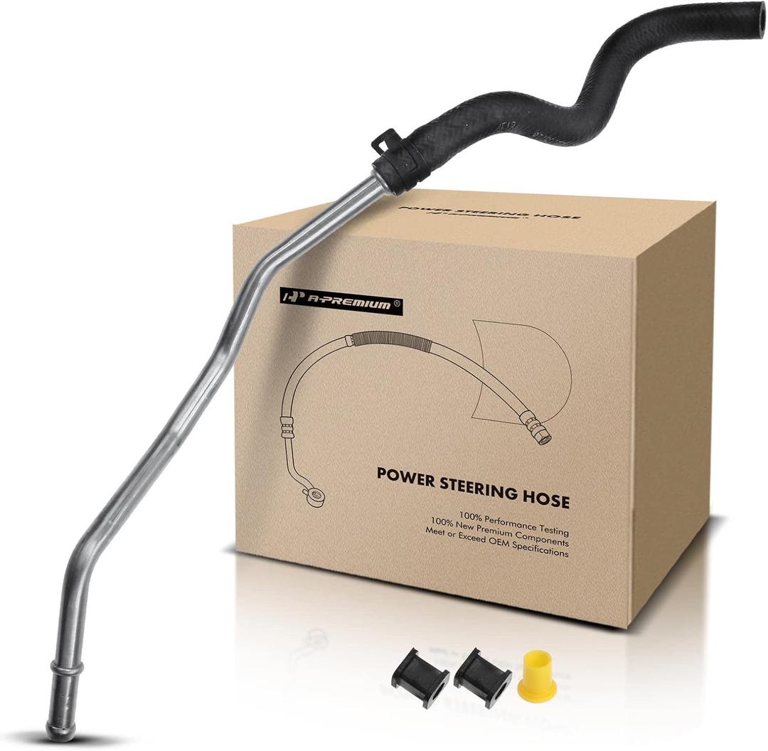 A-Premium Power Steering Hose Return Line Hose Assembly Compatible with Nissan Altima 2002-2006 Maxima 2004-2008 Quest V6 3.5L Cooler To Reservoir