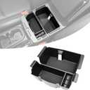Center Console Organizer Tray Fit for 2018-2025 Jeep Wrangler JL JLU 4XE/Gladiator JT Center Console Armrest Box for Wrangler&Gladiator Accessories(Center Console Armrest Organizer)