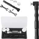 90 Degree Elbow Handpiece Flex Shaft Rotary Tool Electric Grinding Pen Flexible Multipurpose for Cutting Engraving Polishing Chuck 3MM