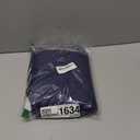 Biscaynebay Textured Fabric Tablecloths 52x70 Inches Rectangular, Navy Water Resistant Tablecloths for Dining, Kitchen, Wedding and Parties etc. Machine Washable