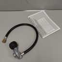 Weber Hose and Regulator Kit 24" Replacement Propane Hose for Select Genesis and Summit Gas Grills, Secure Propane Flow Control