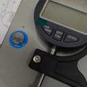 Digital Thickness Gauge 0.5 inch/12.7mm, 0.0005 inch/0.01mm, JYEASTZ Thickness Meter Inch/Metric, Suitable for Paper/Film/Leather/Wire Thickness Gauge (0.5"/0.0005")