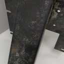 Monitor/TV Stand All Metal Holder, metal, black, 19"x13"