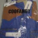 COOFANDY Men's Western Cowboy Shirt Embroidered Long Sleeve Slim Fit Casual Cotton Button Down Hippie Shirts with Pockets (Large, Blue)