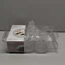 Oggi Bottle Rack for Wine, 6 Bottle Wine Storage - Stackable Wine Rack, Secure Stack Tabs. Water Bottle Storage, Wine Bottle Holder for Kitchen, Cabinet, Fridge - Each Rack Holds 3 Bottles, 2 Pack (4pc. New)