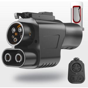 2025 Upgraded Tesla Supercharger AdapterNACS to CCS AdapterTesla Charger AdapterMax 500A/1000V 250 kWFit for Rivian,Ford,Mustang,GM EVs,Volvo,Polestar