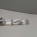 Coat Rack Wall Mount, Towel Racks for Bathroom with 5 Coat Hooks for Robes Bags Keys, Hat Rack for Wall Towel Hooks for Bathroom, Home Organizer Essential (Silver)