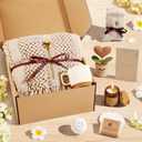 Uwingess Get Well Soon Gift Baskets for Women Self Care Gifts, Spa Care Package After Surgery Inspirational Thinking of You Sympathy Gifts,Christmas Birthday Gift for Women Friends Mom Sister Grandma