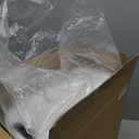 TIPGO 5 Gallon Motion Senor Bathroom Trash Can with Lid, Automatic Garbage Can Touchless, Smart Plastic Waste Basket for Narrow Spaces, Bathroom, Office, Bedroom, Living Room (White)