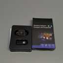 2026 Aimoon Mini Wireless CarPlay Adapter Upgrade Wired to Wireless for CarPlay & Android Auto Plug and Play Fast Auto-Reconnect Stable Control Zero Delay Car Play for iPhone iOS 10+ Android 11+