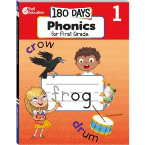 180 Days™: Phonics for First Grade: Practice, Assess, Diagnose (180 Days of Practice)