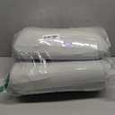 C CUSHION LAB Deep Sleep Pillow, Patented Ergonomic Contour Design for Side & Back Sleepers, Orthopedic Cervical Shape Gently Cradles Head & Provides Neck Support & Shoulder Pain Relief - Calm Grey, Size 24x15"