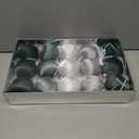 Christmas Ball Ornaments, 15 Pcs Ornaments with Velvet, Multicolor Xmas Decorations for Christmas Tree Holiday Decor (Green & Deciduous)