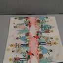 Artoid Mode Nutcracker Floral Holly Christmas Table Runner, Seasonal Winter Kitchen Dining Table Decoration for Home Party Decor 13x108 Inch (Pink)