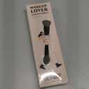 Jessup Face Makeup Brushes 3pcs Double Ended Makeup Brush Set for Foundation Contour Blush Highlight and Powder, Premium Synthetic Make up Brushes Peach Dust T508