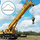 BESPORTBLE 40Pcs Zinc Plated Steel Triangular Rings 1.65X0.98In for Trampoline Replacement Bags Purses Crafts and DIY Accessories