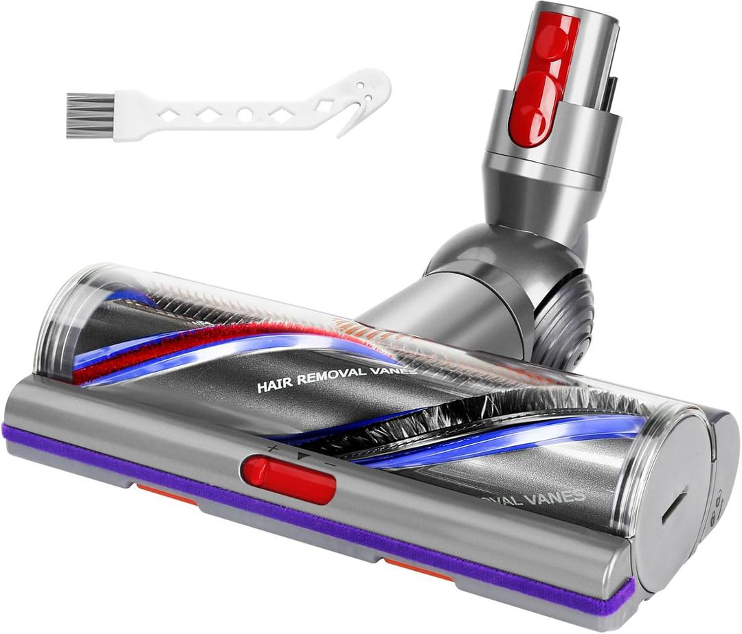 Lemige Upgrade V11 High Torque Cleaner Head Replacement for Dyson V11 V15 V10 SV12 SV14 SV15 SV17 SV22 SV27 SV28 SV47 Models, Vacuum Head Attachments for Dyson Parts & Accessories No. 970100-04 & 05