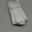 Chyhomenyc Extra Long White Sheer Curtains 120 Inches Long 2 Panels Set, Voile Window Drapes for Wedding Arch/Birthday Party/Hallway Window Guest Room, Each 42Wx120L in, 10FT, Set of 2, White