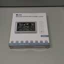 Weather Station Indoor Outdoor Thermometer Wireless, Home Atomic Clock with Large Constant Display, Inside Outside Temperature Humidity Monitor, Dew Heat Point, Barometer Black