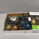 11FT Multicolor String Lights with 10 Bulbs, Colored Backyard Patio Indoor/Outdoor UL Listed String Lights, Hanging for Bistro Tents Market Cafe Gazebo Porch Party Wedding