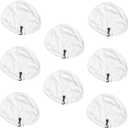 Unomor 8Pcs Washable Microfiber Mopping Pads for Ho Steam Mop Cleaning Cloth Covers for Hard Floor Cleaning Compatible with Various Surfaces