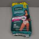 Depend Fresh Protection Adult Diapers, Incontinence & Postpartum Bladder Leak Underwear for Women, Disposable, Maximum, Small, Blush, 32 Count