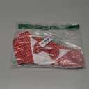 ADOGGYGO Valentine Dog Tuxedo Bandana, Red Heart Pet Tux with Bowtie Adjustable Valentine Costume (XL)