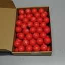 Shappy 72 Pcs Inspirational Stress Relief Balls Motivational Stress Ball Encouraging PU Bulk Balls for Adults Small Therapy Fidget Relief Toys for Valentines Gifts Fidget Anxiety(Red)