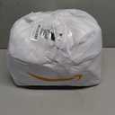 BGment Pure White 100% Blackout Curtains for Bedroom, Black Out Living Room 84 inch Panels with Thermal Liner, Rod Pocket and Back Tab Double Layer Room Darkening Drapes, 2 Panels, Each 52 x 84 Inch