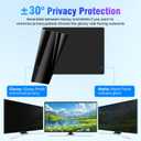 34 Inch Computer Privacy Screen Filter for 21:9 Aspect Ratio Widescreen Monitor Removable Computer Monitor Privacy Shield - Eye Protection Anti Glare Blue Light Filter