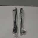 Shower Door Hooks(10 Inch),Extended Over Door Hooks for Bathroom Frameless Glass Shower Door,Stainless Steel Towel Hooks,Heavy Duty Rack Hooks for Robe,Towel-2 Pack-Black